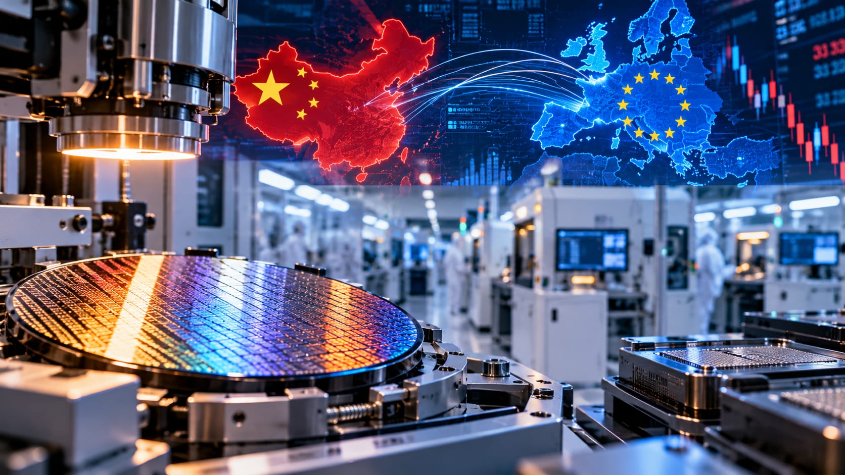 Chinas Chipindustrie holt auf - europäische Technologiewerte unter Druck